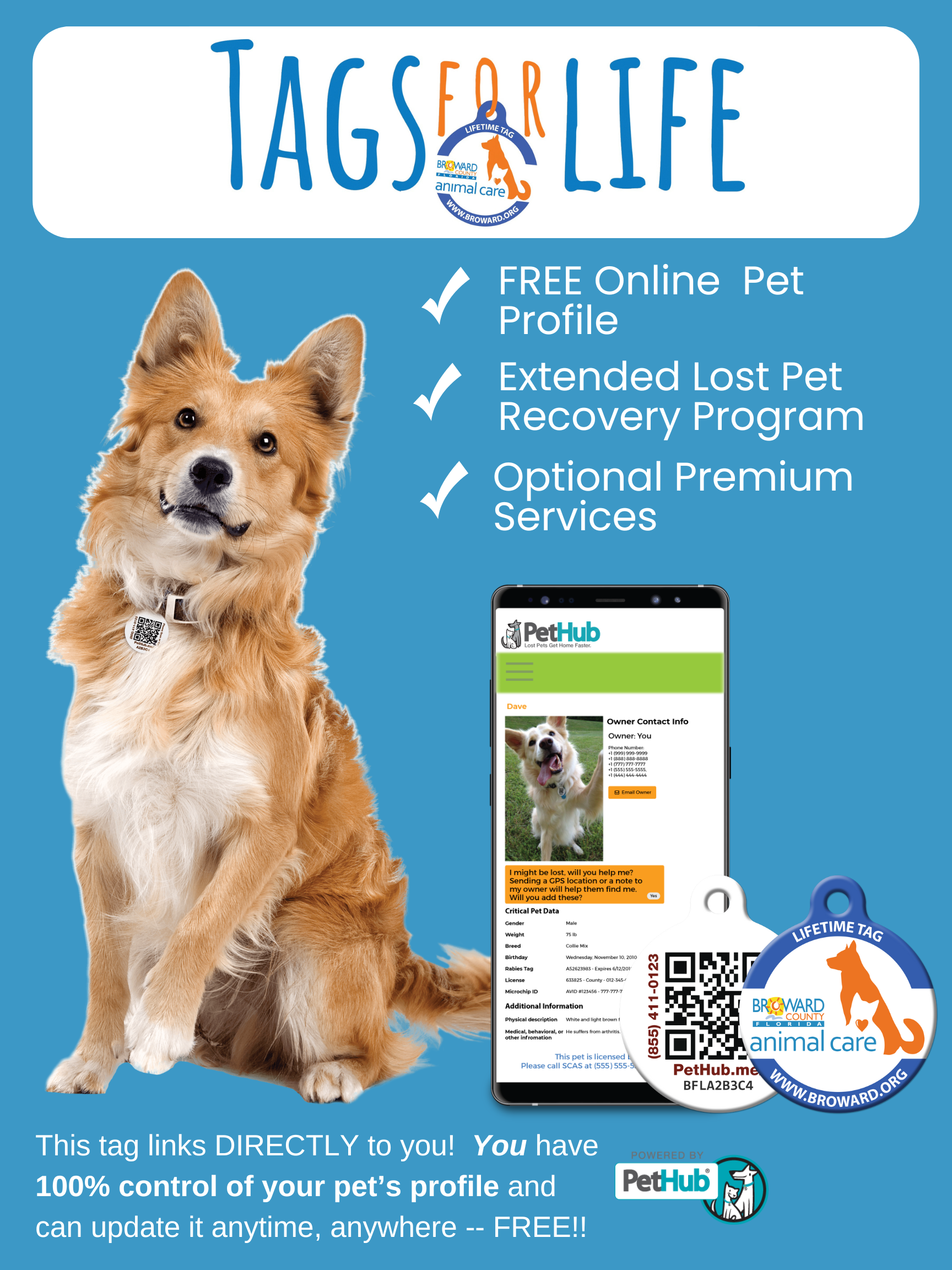 PetHub digital ID tag benefits