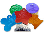 Dog license tags